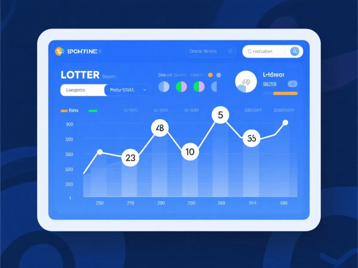 快3开奖走势与数据查询示意图