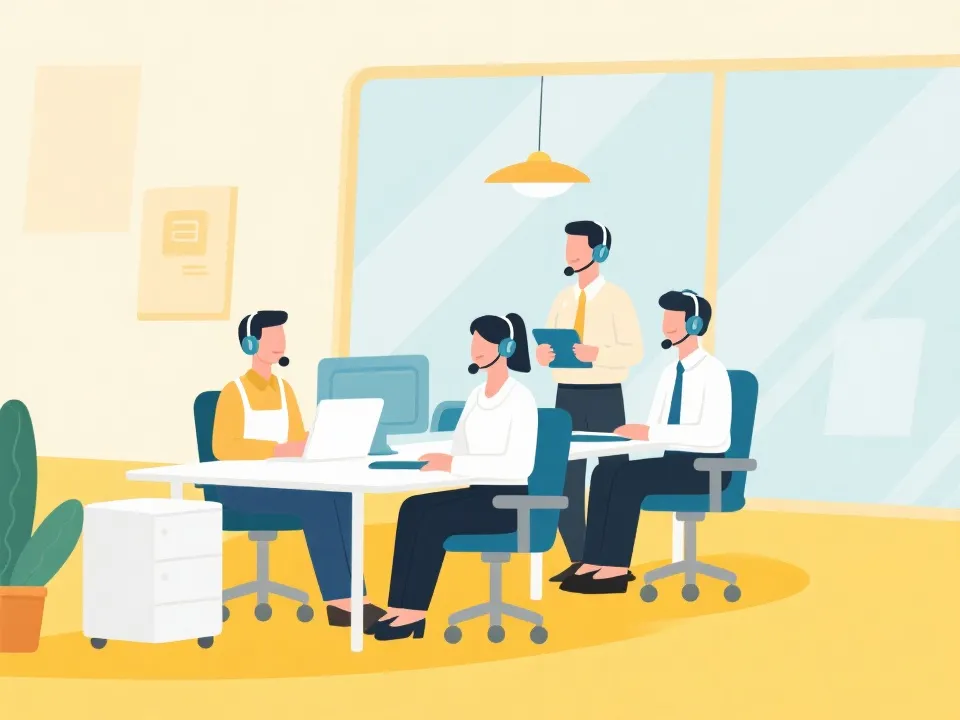 官方客服与支持服务示意图